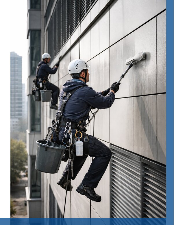 Мойка вентилируемого фасада в Белореченске от 254 р. | ВЫСОТНИК-Блч