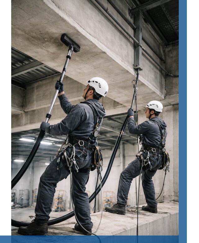 Обеспыливание потолочных конструкций в Белореченске от 254 р. |ВЫСОТНИК-Блч