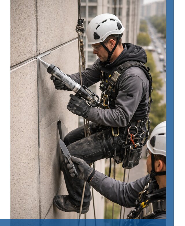 Первичная герметизация швов в Белореченске от 609 р. | ВЫСОТНИК-Блч