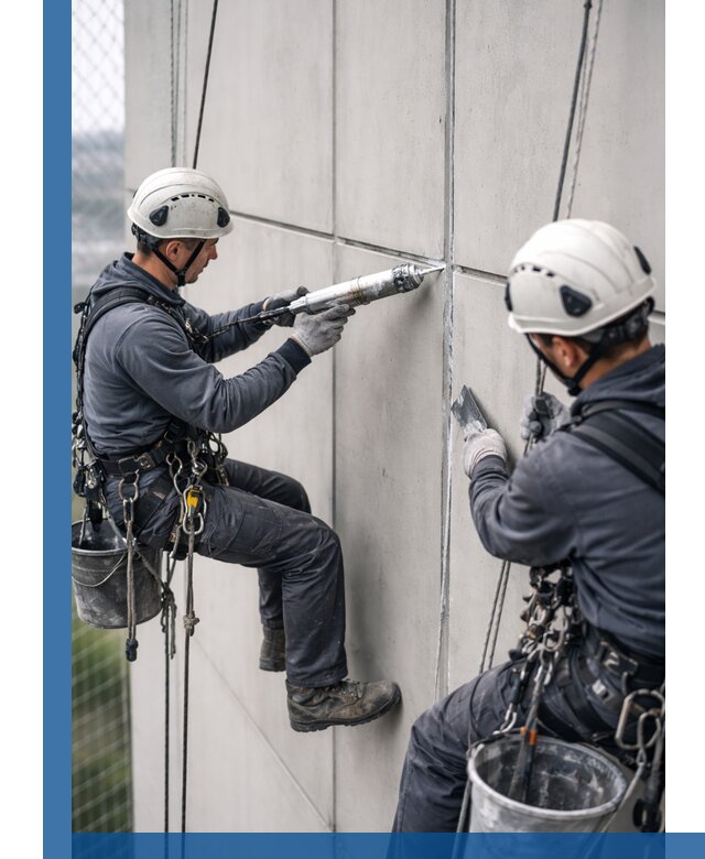 Первичная герметизация швов фасадов и кровель в Белореченске