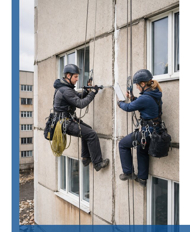 Герметизация межпанельных швов тёплым швом в Белореченске