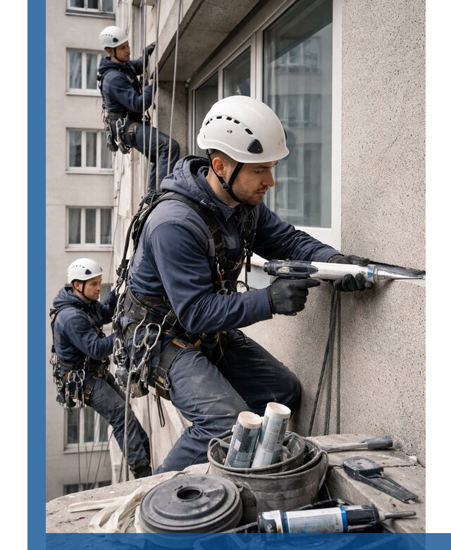 Герметизация швов лоджии в Белореченске профессионально и надежно