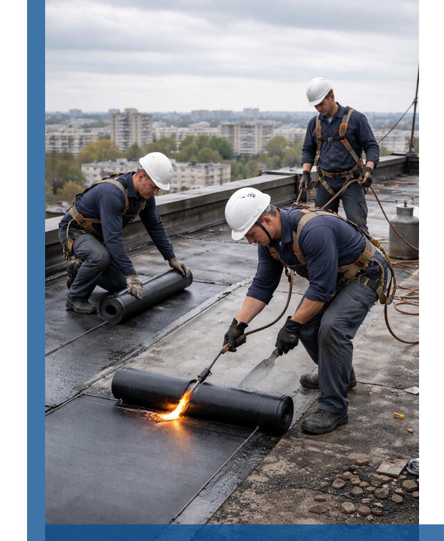 Ремонт наплавляемой кровли в Белореченске качественно и надежно