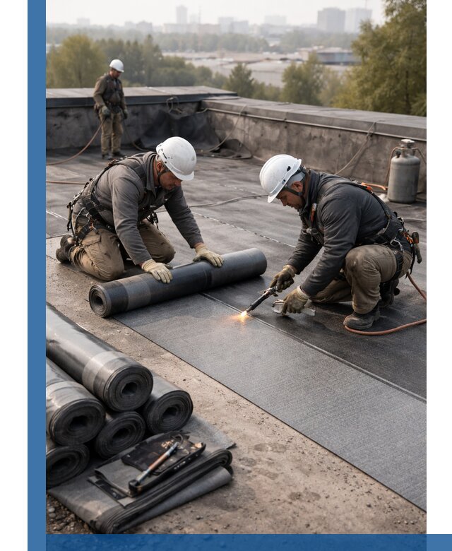 Монтаж мягкой кровли в Белореченске профессионально и надежно