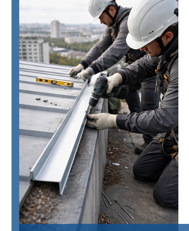 Монтаж капельника на кровле в Белореченске с гарантией качества