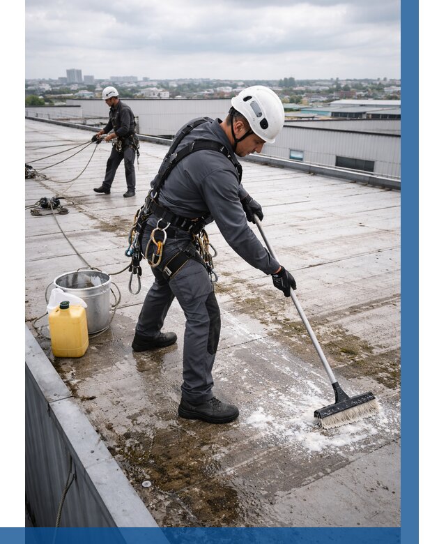 Очистка крыши по графику в Белореченске от 7608 р. | ВЫСОТНИК-Блч