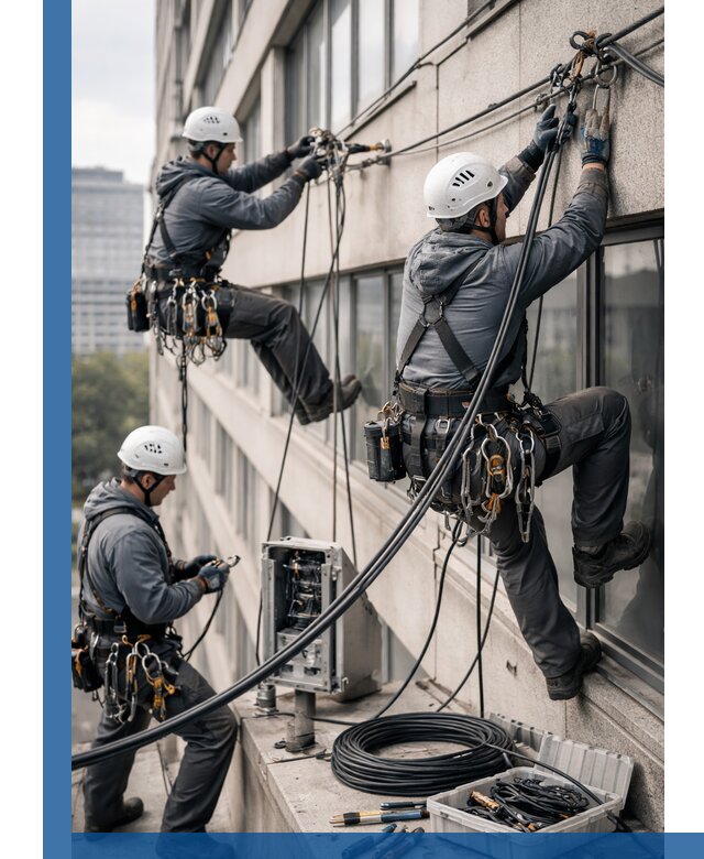 Прокладка оптоволоконного кабеля в Белореченске под ключ с тестированием