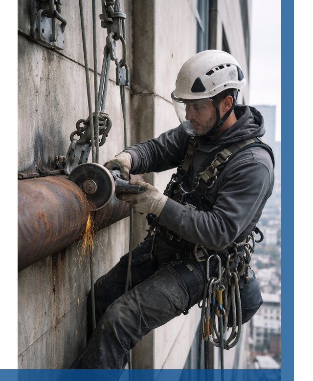 Резка металла на высоте в Белореченске по цене от 4565 р. | ВЫСОТНИК-Блч