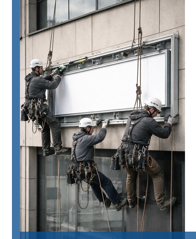 Профессиональный монтаж светового короба под ключ в Белореченске