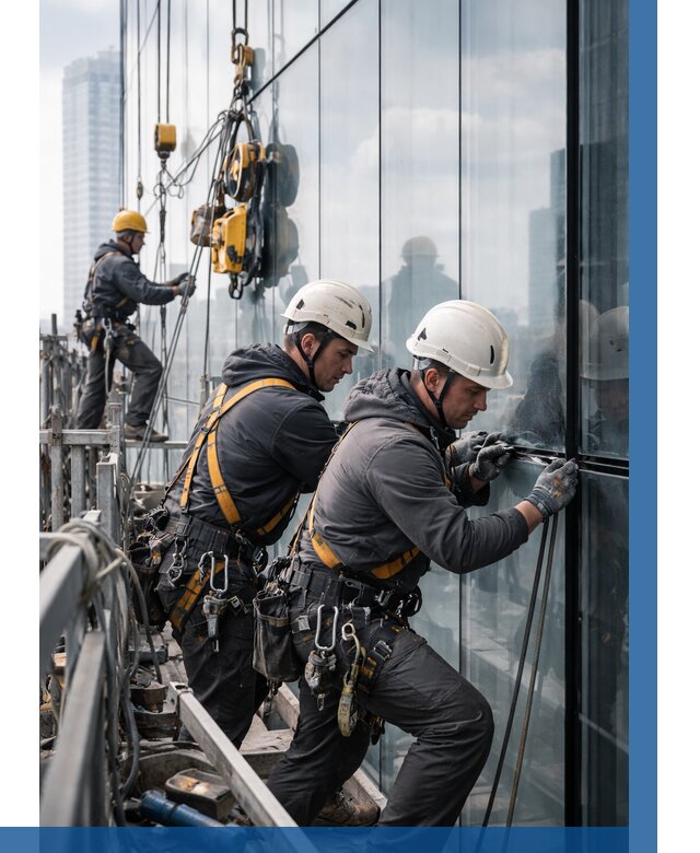 Структурное остекление фасадов в Белореченске от 9637 р. | ВЫСОТНИК-Блч