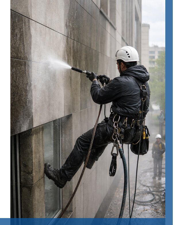 Гидроструйная очистка поверхностей в Белореченске от 862 р. | ВЫСОТНИК-Блч