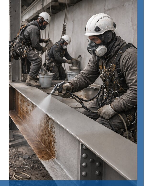 Антикоррозионная покраска металла в Белореченске от 710 р. | ВЫСОТНИК-Блч