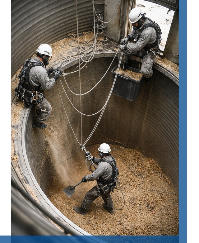 Чистка зерновых бункеров в Белореченске от 12173 р. | ВЫСОТНИК-Блч