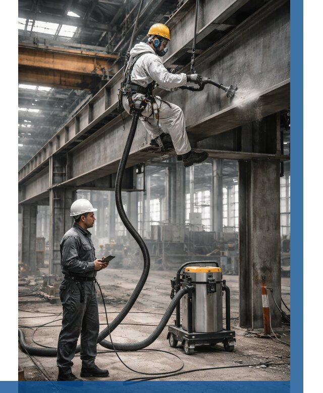 Обеспыливание конструкций в цехе в Белореченске от 4260 р. | ВЫСОТНИК-Блч