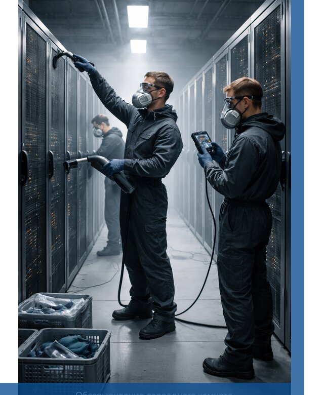 Обеспыливание серверной комнаты в Белореченске от 4565 р. | ВЫСОТНИК-Блч