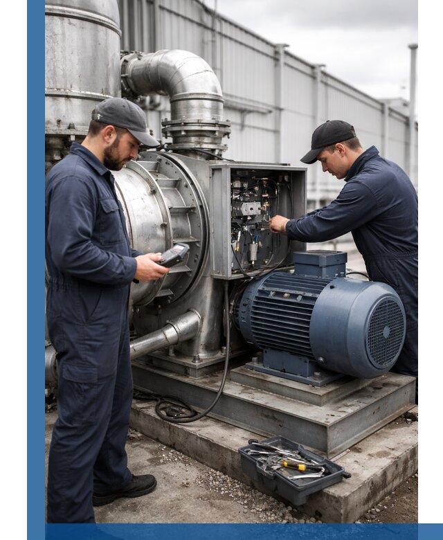 Техническое обслуживание промышленного оборудования в Белореченске