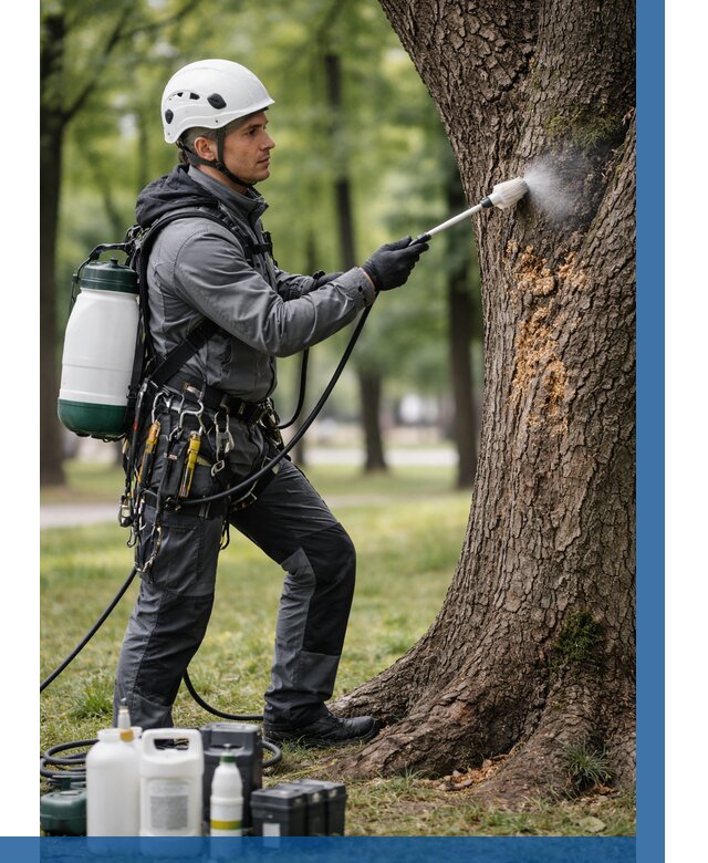 Обработка деревьев от вредителей в Белореченске от 4565 р. | ВЫСОТНИК-Блч