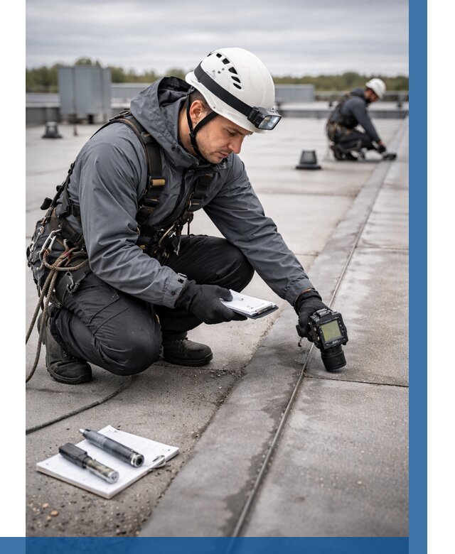 Обследование кровли на протечки в Белореченске от 4565 р. | ВЫСОТНИК-Блч