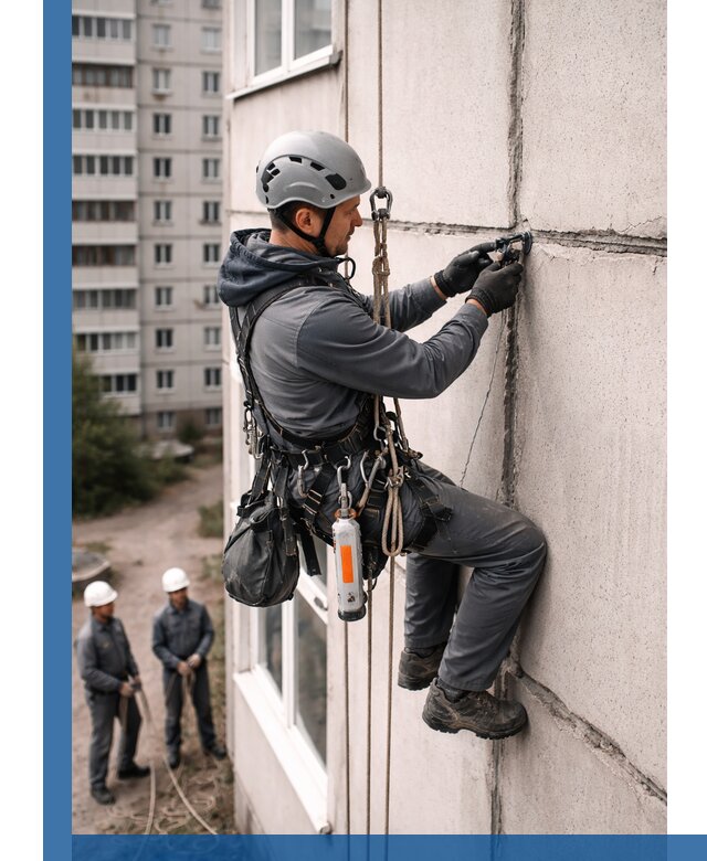 Обследование межпанельных швов и герметизация в Белореченске