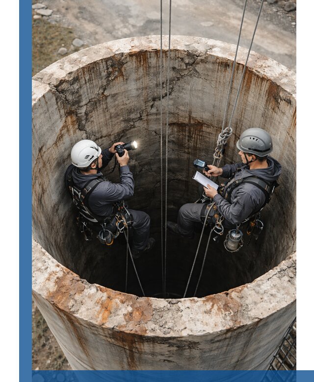 Обследование дымовой трубы: диагностика и оценка состояния в Белореченске